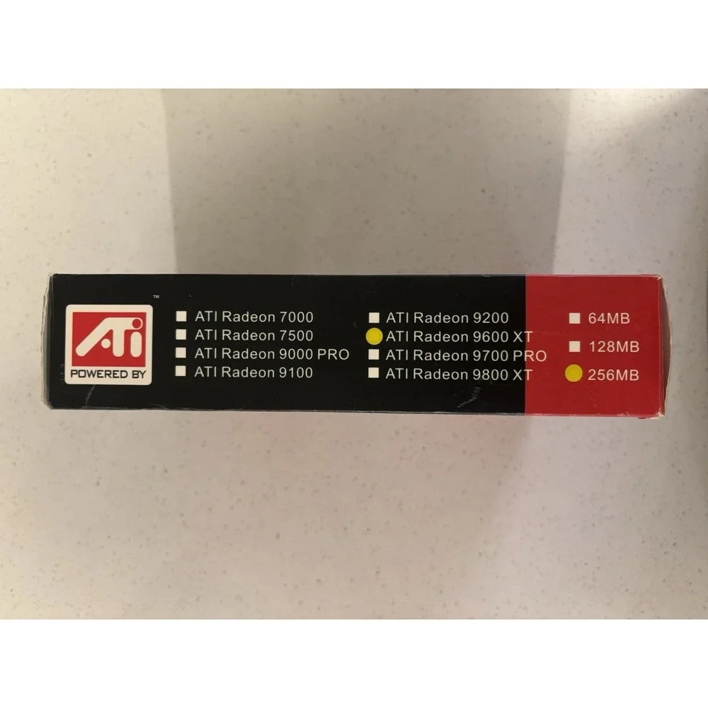 RADEON ATI 9600 XT 256MB Graphics Card Brand New In Box